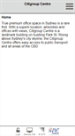Mobile Screenshot of citigroupcentre.com.au